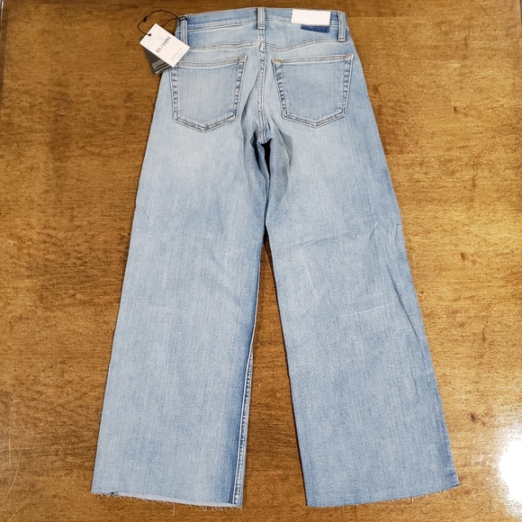 Re/Done Mid Rise Crop Stretch Jean Size 23 - Picture 4 of 8